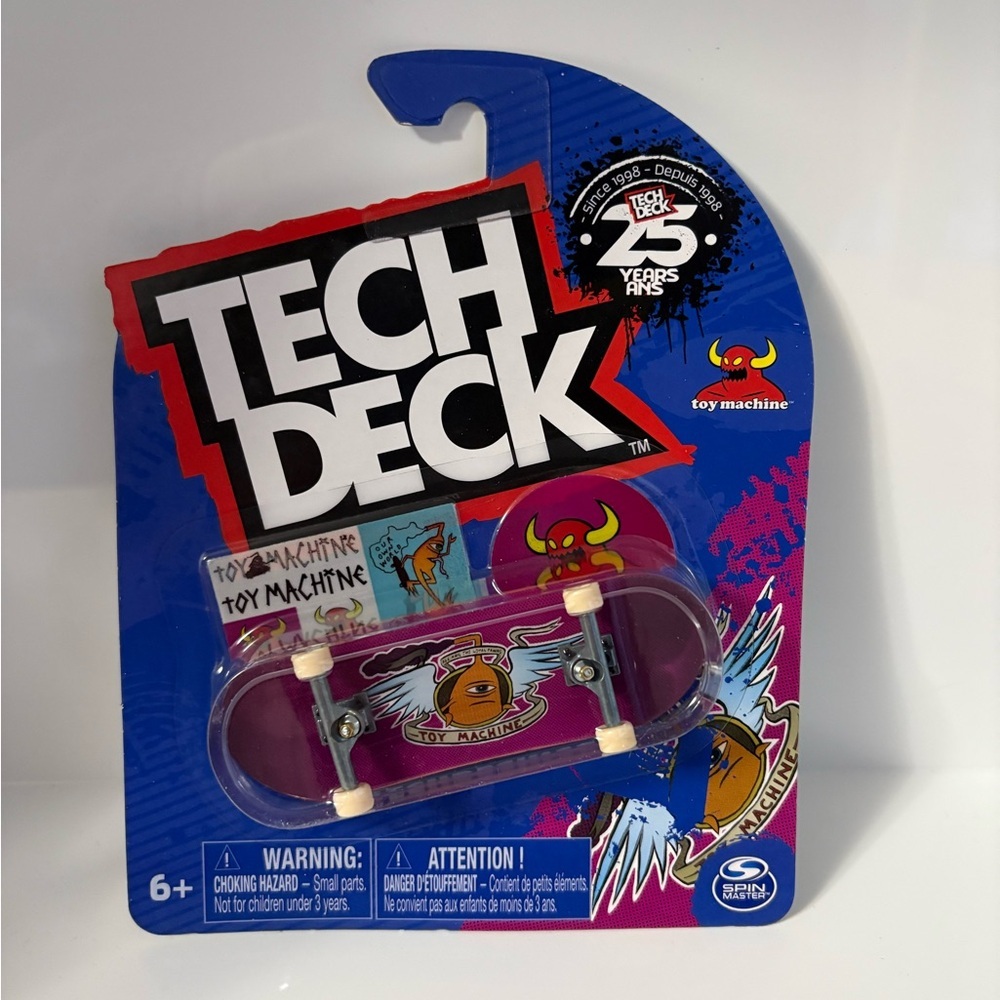 BRAND NEW SEALED 25 YEAR ANNIVERSARY TECH DECK TOY MACHINE